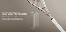Yonex VCORE 100 (8th Gen 2026) Tennis Racquet - Ruby Red