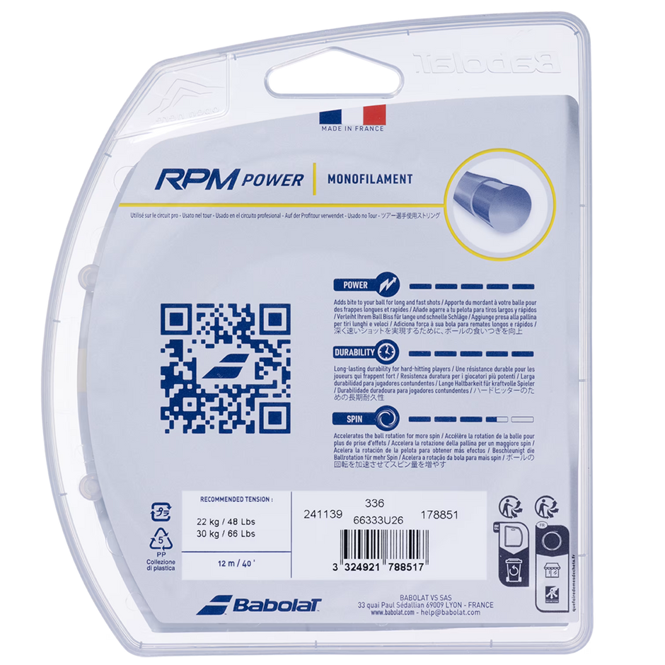 Babolat RPM Power Tennis String