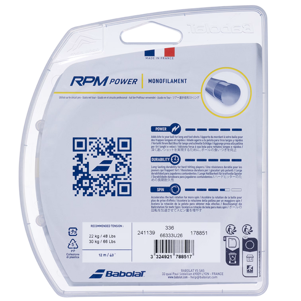 Babolat RPM Power Tennis String