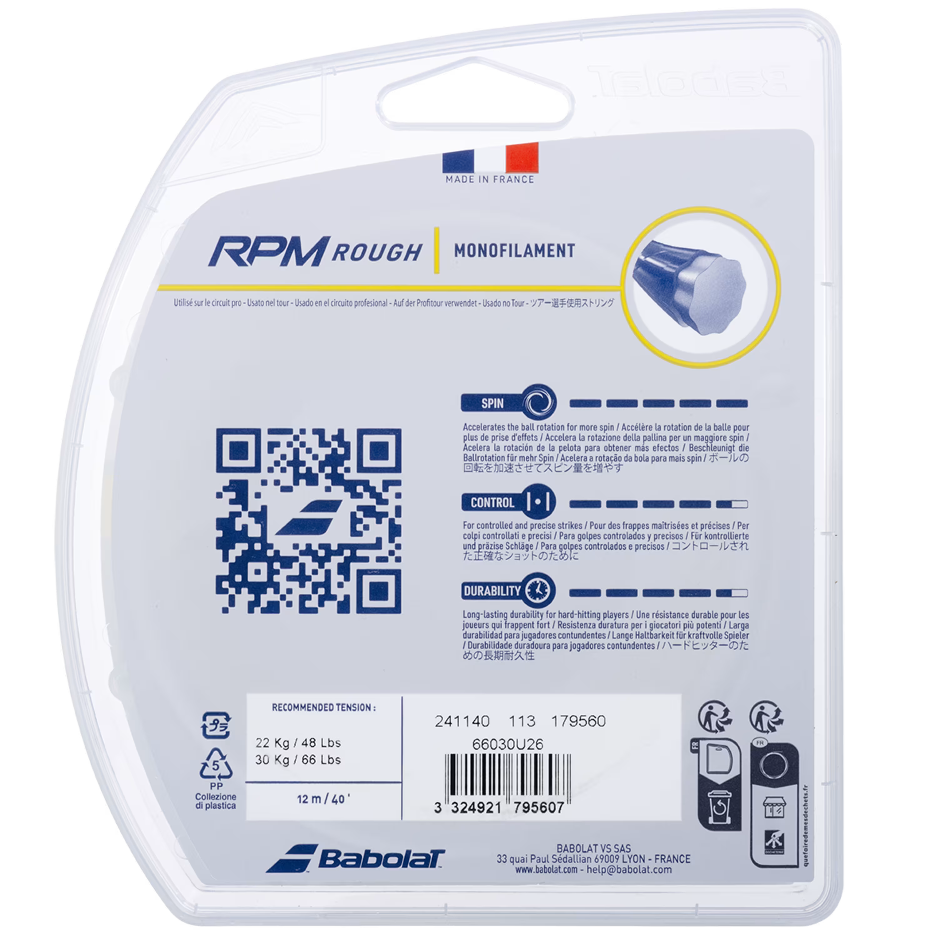 Babolat RPM Rough Tennis String