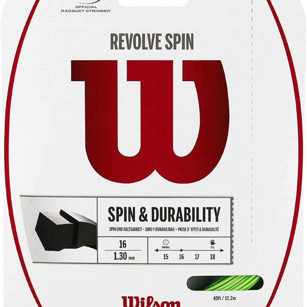 Wilson Revolve Spin 16/1.30 Tennis String